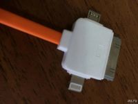 Лот: 8280469. Фото: 2. USB Дата кабель для iphone 1-4S... Аксессуары