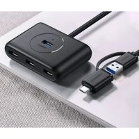 Лот: 21438333. Фото: 2. USB-хаб UGREEN USB 3.0 Hub with... Периферия