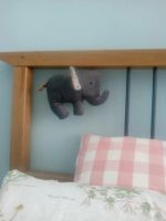 Лот: 10896415. Фото: 4. Маленький мягкий велюровый слоник... Красноярск