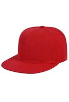 Лот: 15589999. Фото: 2. Бейсболка Blank Красная Snapback. Мужская одежда