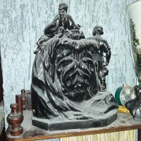 Лот: 19279596. Фото: 3. часы настольные . хозяйка медной... Коллекционирование, моделизм