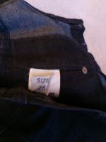 Лот: 9905263. Фото: 3. Юбка джинсовая темно-синяя, размер... Одежда, обувь, галантерея