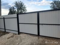 Лот: 7105306. Фото: 8. Забор профнастил "Под дерево...