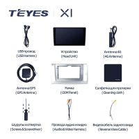 Лот: 21427119. Фото: 5. Штатная магнитола Teyes X1 4G...