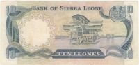 Лот: 79798. Фото: 2. Сьера Леоне. 10 леонес 1980г... Банкноты