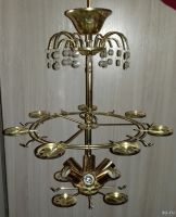 Лот: 17494494. Фото: 2. Люстра. Освещение