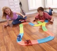 Лот: 14969168. Фото: 5. 🚗 🚙 Magic Tracks гибкая светящаяся...