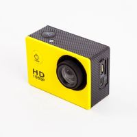 Лот: 19555465. Фото: 2. Экшн-камера Sports X6000-8, желтый. Фото, видеокамеры, оптика