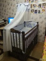 Лот: 9524671. Фото: 5. Кроватка «Наша мама» маятник