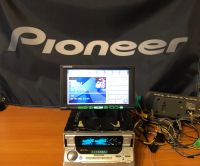 Лот: 25888426. Фото: 3. Carrozzeria Deh-p717+avic-hrv110g. Авто, мото, водный транспорт