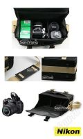 Лот: 647223. Фото: 2. Продам фотосумку Nikon (чёрно-бежевая... Аксессуары, расходные материалы