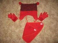 Лот: 3734116. Фото: 3. Шапка+шарфик+перчатки на девочку... Дети растут