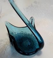 Лот: 25896002. Фото: 3. Винтажный лебедь/конфетница, купоросное... Коллекционирование, моделизм