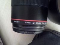 Лот: 4505551. Фото: 2. canon ef 100mm f/2.8l macro is... Фото, видеокамеры, оптика