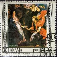 Лот: 12951879. Фото: 3. Марки Живопись. Панама. Религиозная... Красноярск