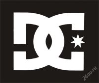 Лот: 1771648. Фото: 2. Наклейка виниловая "DC". Оснащение, оборудование, аксессуары