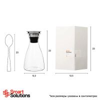 Лот: 25410793. Фото: 3. Графин Smart Solutions 1л. Домашний быт