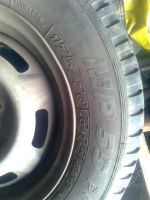 Лот: 1830613. Фото: 2. резина со штамповкой матадор стояла... Шины, Диски