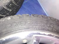 Лот: 12462171. Фото: 4. Шины на дисках R18, 2 колеса повреждены. Красноярск