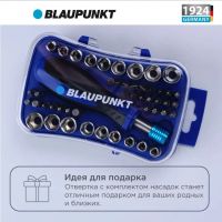 Лот: 23510659. Фото: 2. Отвертка с набором бит Blaupunkt... Инструмент и расходные
