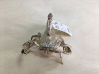 Лот: 15662283. Фото: 2. Визитница Скорпион. Серебро 925... Ювелирные изделия, бижутерия, часы