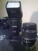 Лот: 1786960. Фото: 2. Canon 60D+50mm/1.8+18-55kit+yn465... Фотокамеры