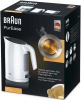 Лот: 24915086. Фото: 2. Чайник Braun WK3000WH Новый, Смотрите... Мелкая бытовая техника