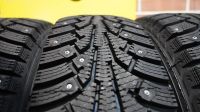 Лот: 23495400. Фото: 2. Зимние шипованные шины Ikon Tyres... Шины, Диски