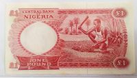 Лот: 21105651. Фото: 2. Нигерия 1 фунт 1967. Банкноты
