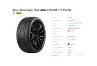 Лот: 19471276. Фото: 3. шины 235/40 R18 Arivo Winmaster... Авто, мото, водный транспорт