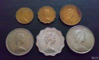 Лот: 8724187. Фото: 2. Гонконг 6 монет 1979-83 Елизавета... Монеты