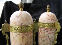 Лот: 5838647. Фото: 2. Две каминные вазы Ампир XIX Россия. Антиквариат
