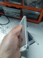 Лот: 12302110. Фото: 3. корпус iphone 5se белый в сборе... Смартфоны, связь, навигация