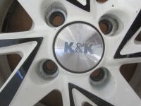 Лот: 13899297. Фото: 2. Комплект дисков K&K Игуана 5.5... Шины, Диски