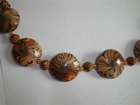 Лот: 261957. Фото: 2. Изделия из полимерной глины колье... Ювелирные изделия, бижутерия, часы