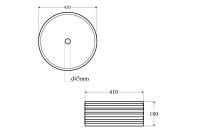 Лот: 23708906. Фото: 4. Раковина накладная BOND Circle. Красноярск