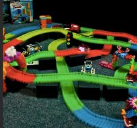 Лот: 14969168. Фото: 7. 🚗 🚙 Magic Tracks гибкая светящаяся...