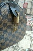 Лот: 11373545. Фото: 2. Сумка LV Speedy 30 см Канва Damier... Аксессуары