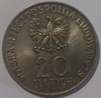 Лот: 2639327. Фото: 2. 20 злотых 1978 год. Польша. Интеркосмос-78. Монеты