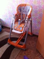 Лот: 5530474. Фото: 3. Стульчик для кормления Peg Perego... Дети растут
