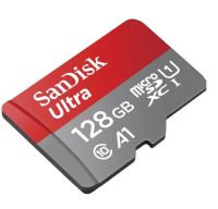 Лот: 14373558. Фото: 2. Карта памяти SanDisk microSD 128Gb... Носители информации