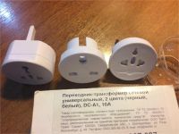 Лот: 11489057. Фото: 2. переходник трансформер универсальный... Электрооборудование