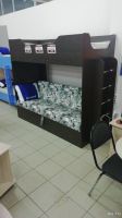 Лот: 15565771. Фото: 8. Кровать двухъярусная с диваном...