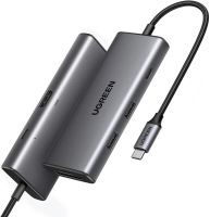 Лот: 21590962. Фото: 3. USB-хаб UGREEN CM498 USB-C To... Компьютеры, оргтехника, канцтовары