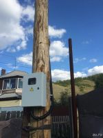 Лот: 4398219. Фото: 2. Установка опор ЛЭП, столбов ВЛ... Электрооборудование