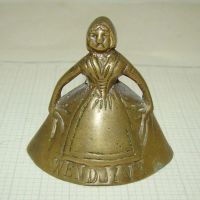 Лот: 13549198. Фото: 2. Колокольчик фигурка винтажный... Антиквариат