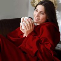 Лот: 4740133. Фото: 4. Плед с рукавами "Уютная Зима... Красноярск