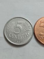 Лот: 19663946. Фото: 2. 5 сентаво 1994,11 гг. Бразилия... Монеты