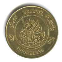 Лот: 20281889. Фото: 2. Франция жетон Бельгия Брюссель... Значки, медали, жетоны