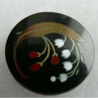 Лот: 5852719. Фото: 6. Камея инкрустация по камню Ландыши...